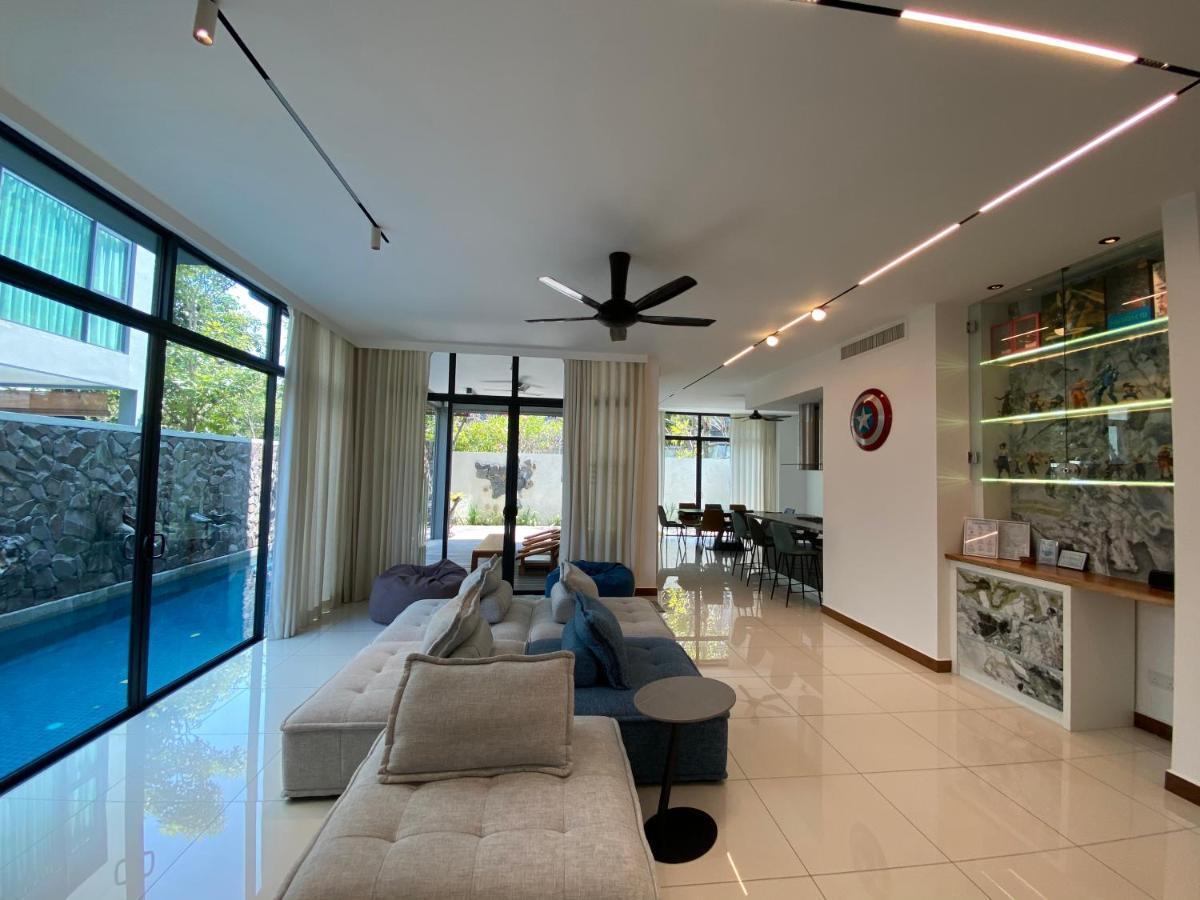 Ikiru 18 Private Saltwater Pool Villa, 3 Ensuite Br, Outdoor Bbq, 5 Mins To Beach Pantai Cenang  Exteriör bild